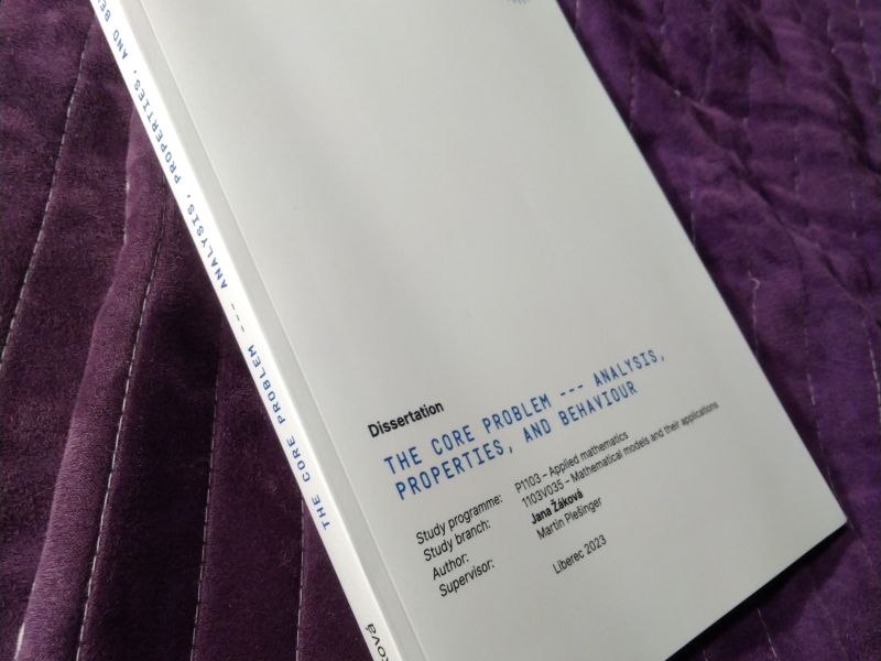 Oceněná dizertační práce