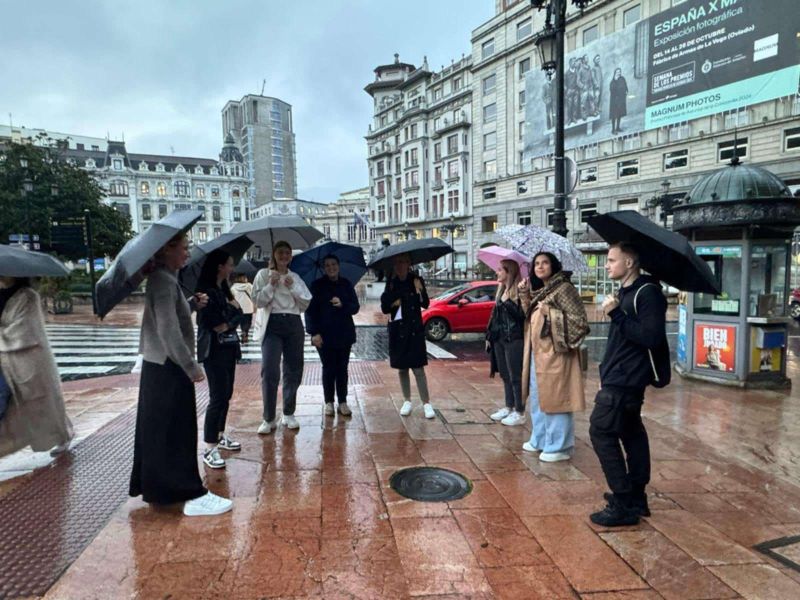 Studující KRO ve Španělsku