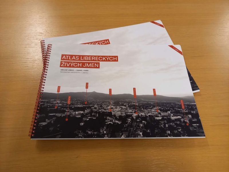 Druhé vydání Atlasu libereckých živých jmen