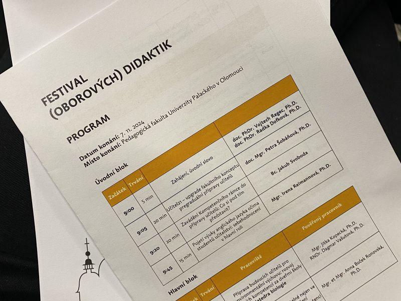 Festival (oborových) didaktik