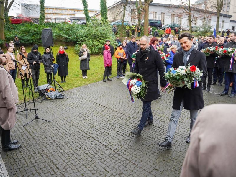 Uctění památky událostí 17. listopadu