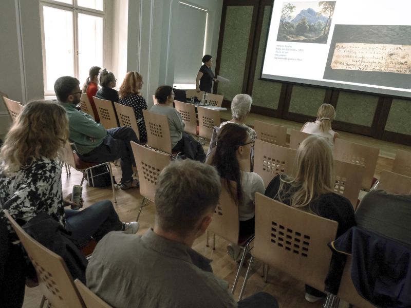 Anna Habánová: První výstava (Liberec 1841)