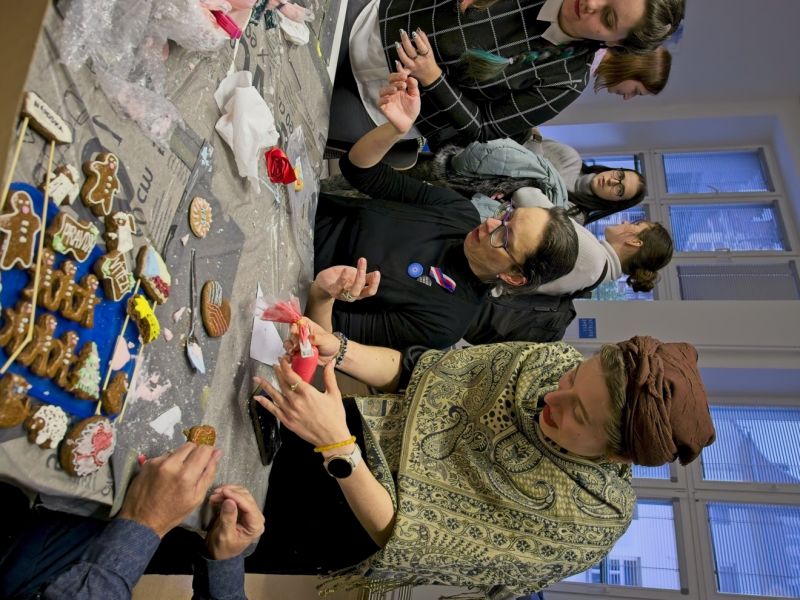 Zdobení perníčků svobody