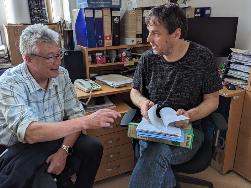 Andrei Strukov během rozhovorů