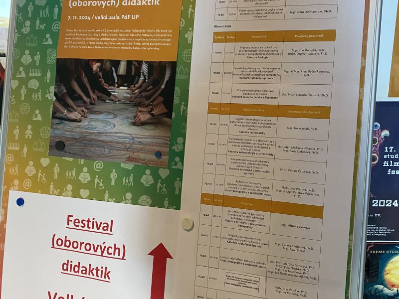 Festival (oborových) didaktik